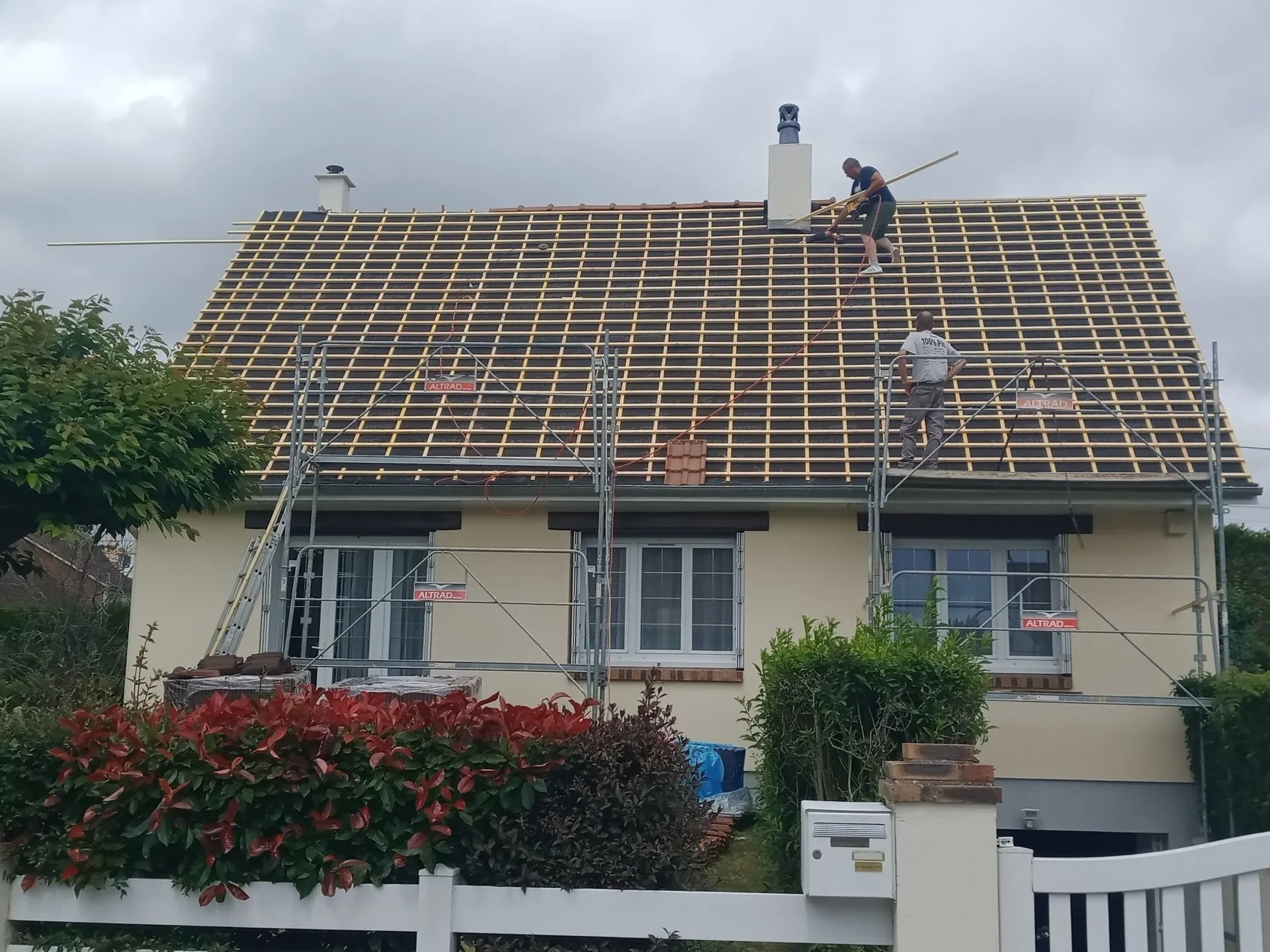Avant - réalisation couvreur 1
